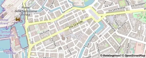 Mappa Livorno