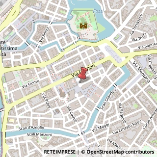 Mappa Via del Giglio, 10, 57123 Livorno, Livorno (Toscana)