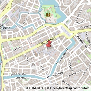 Mappa Via della Coroncina, 8, 57123 Livorno, Livorno (Toscana)