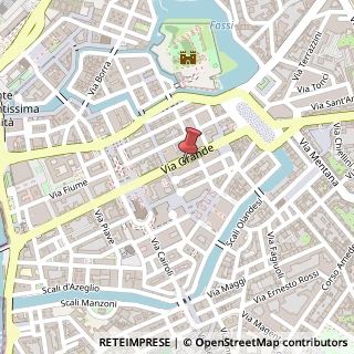 Mappa Via Grande, 79, 57123 Livorno, Livorno (Toscana)