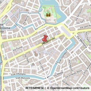 Mappa Via del Giglio,  6, 57123 Livorno, Livorno (Toscana)
