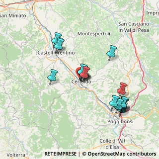 Mappa Viale Giacomo Matteotti, 50052 Certaldo FI, Italia (6.6245)