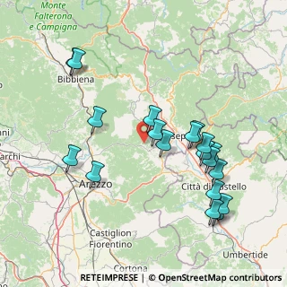 Mappa Strada Comunale del Bagnolo, 52031 Anghiari AR, Italia (16.82421)