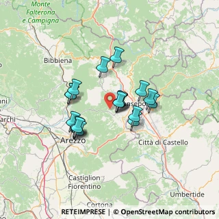 Mappa Strada Comunale del Bagnolo, 52031 Anghiari AR, Italia (10.8865)