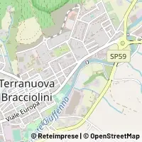 Hartă Terranuova Bracciolini