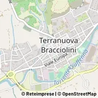 Mapa Terranuova Bracciolini
