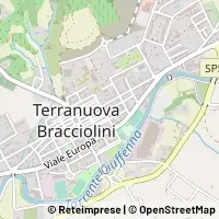 Mapa Terranuova Bracciolini