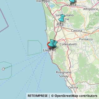 Mappa Via dei Pescatori, 57125 Livorno LI, Italia (22.57909)