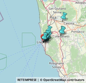 Mappa Via dei Pescatori, 57125 Livorno LI, Italia (5.2)