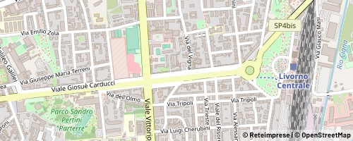 Mappa Livorno
