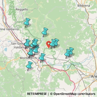 Mappa Via Cicogna, 52028 Terranuova Bracciolini AR, Italia (6.715)