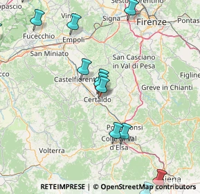 Mappa Via Querciatella, 50052 Certaldo FI, Italia (27.413)