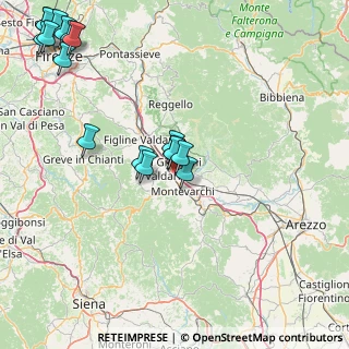 Mappa A1 - Autostrada del Sole, 52028 San Giovanni Valdarno AR, Italia (21.07412)