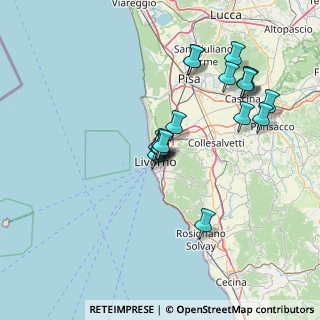 Mappa Via Paolo Lilla, 57122 Livorno LI, Italia (13.85222)
