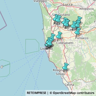 Mappa Via Paolo Lilla, 57122 Livorno LI, Italia (14.26688)