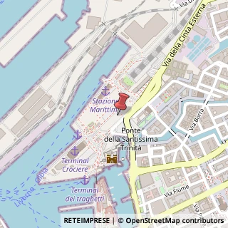 Mappa Piazzale dei Marmi, 17, 57123 Livorno, Livorno (Toscana)