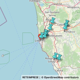 Mappa 57123 Livorno LI, Italia (13.63667)