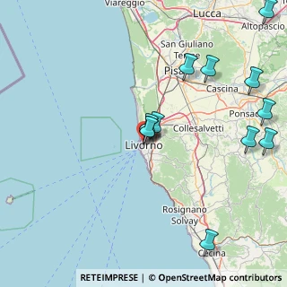 Mappa 57123 Livorno LI, Italia (19.03667)