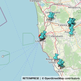 Mappa 57123 Livorno LI, Italia (21.658)