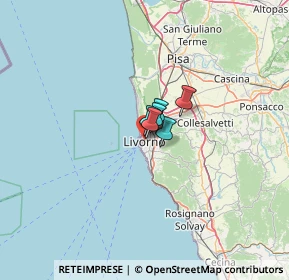 Mappa 57123 Livorno LI, Italia (38.93385)