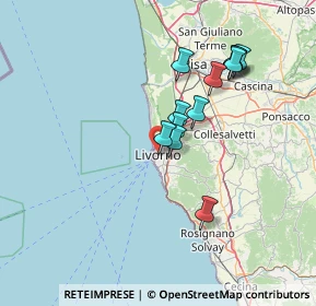 Mappa 57123 Livorno LI, Italia (12.515)