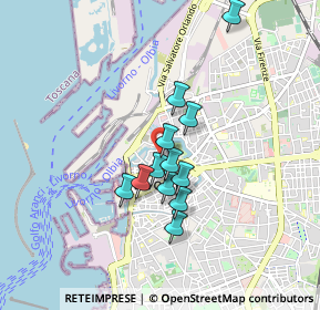 Mappa 57123 Livorno LI, Italia (0.67167)