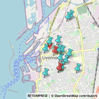 Mappa 57123 Livorno LI, Italia (0.87438)