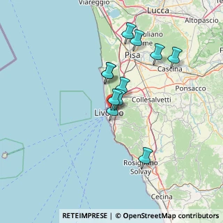 Mappa Via Galileo Galilei, 57122 Livorno LI, Italia (12.03727)