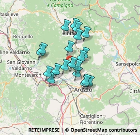 Mappa Casa Vecchia, 52029 Castiglion Fibocchi AR, Italia (10.2305)