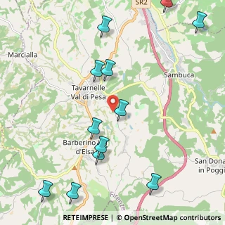 Mappa Strada Spicciano, 50028 Barberino Tavarnelle FI (2.70917)