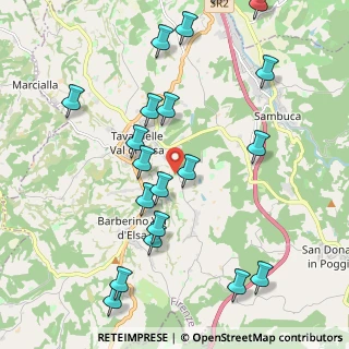 Mappa Strada Spicciano, 50028 Barberino Tavarnelle FI (2.4795)
