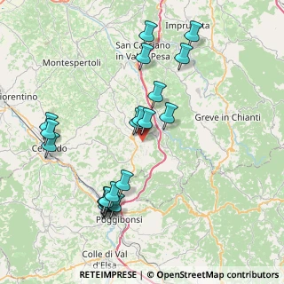 Mappa Strada Spicciano, 50028 Barberino Tavarnelle FI (8.5255)