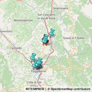 Mappa Strada Spicciano, 50028 Barberino Tavarnelle FI (6.225)