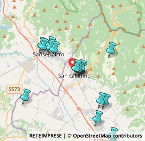 Mappa Loc. Il Colle, 06016 San Giustino PG, Italia (4.8555)