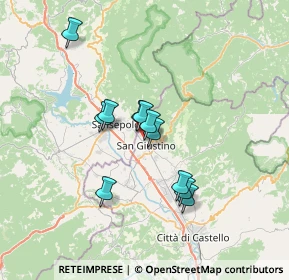 Mappa Loc. Il Colle, 06016 San Giustino PG, Italia (5.57364)