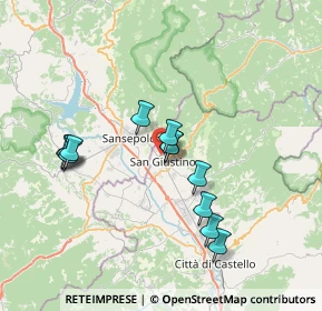 Mappa Loc. Il Colle, 06016 San Giustino PG, Italia (6.67)