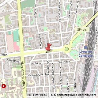Mappa Viale carducci giosue' 140, 57124 Livorno, Livorno (Toscana)