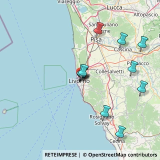 Mappa Via Tonci, 57122 Livorno LI, Italia (16.09091)