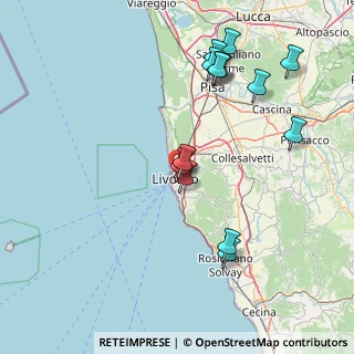 Mappa Via Tonci, 57122 Livorno LI, Italia (17.34357)