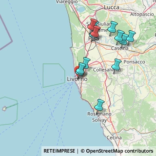 Mappa Via Tonci, 57122 Livorno LI, Italia (16.33538)