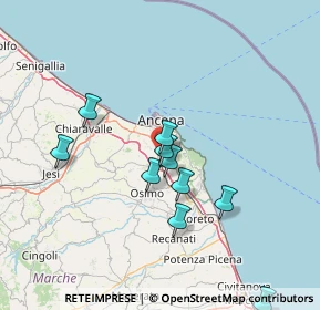 Mappa Via Franco Scataglini, 60131 Ancona AN, Italia (18.08364)