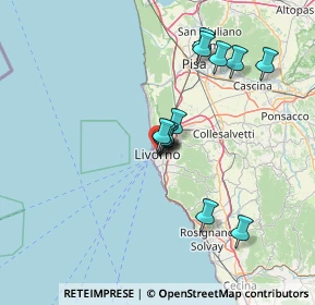 Mappa Via Borra, 57123 Livorno LI, Italia (11.98615)
