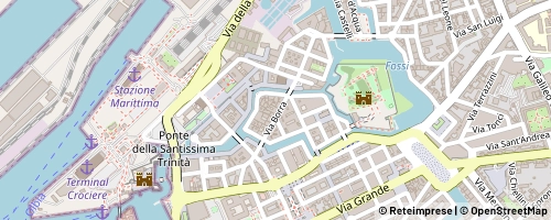 Mappa Livorno