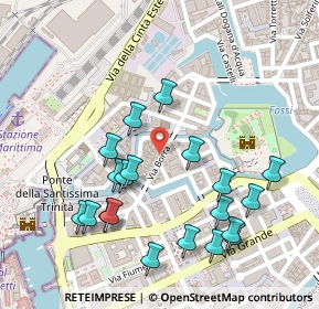 Mappa Via Borra, 57123 Livorno LI, Italia (0.272)