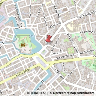 Mappa Via Giuseppe Garibaldi,  24, 57122 Livorno, Livorno (Toscana)