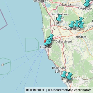 Mappa Piazza dei Mille, 57122 Livorno LI, Italia (21.79071)