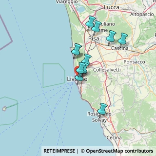 Mappa Piazza dei Mille, 57122 Livorno LI, Italia (12.13091)