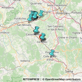 Mappa Via Ottorino Respighi, 50052 Certaldo FI, Italia (14.849)