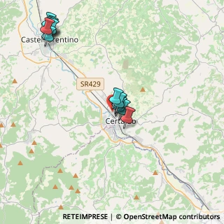 Mappa Via Ottorino Respighi, 50052 Certaldo FI, Italia (4.45615)