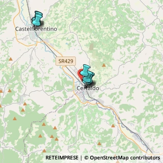 Mappa Via Ottorino Respighi, 50052 Certaldo FI, Italia (3.91455)